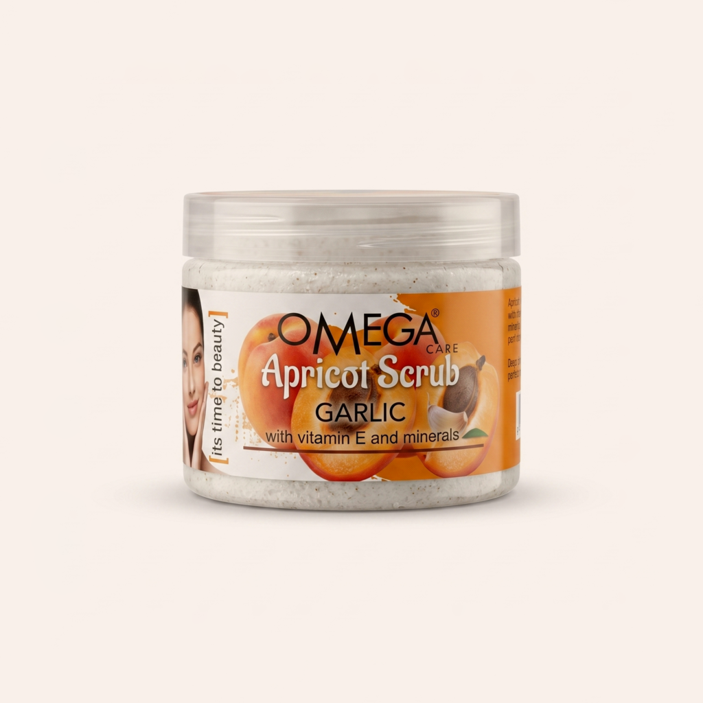 Peach scrub