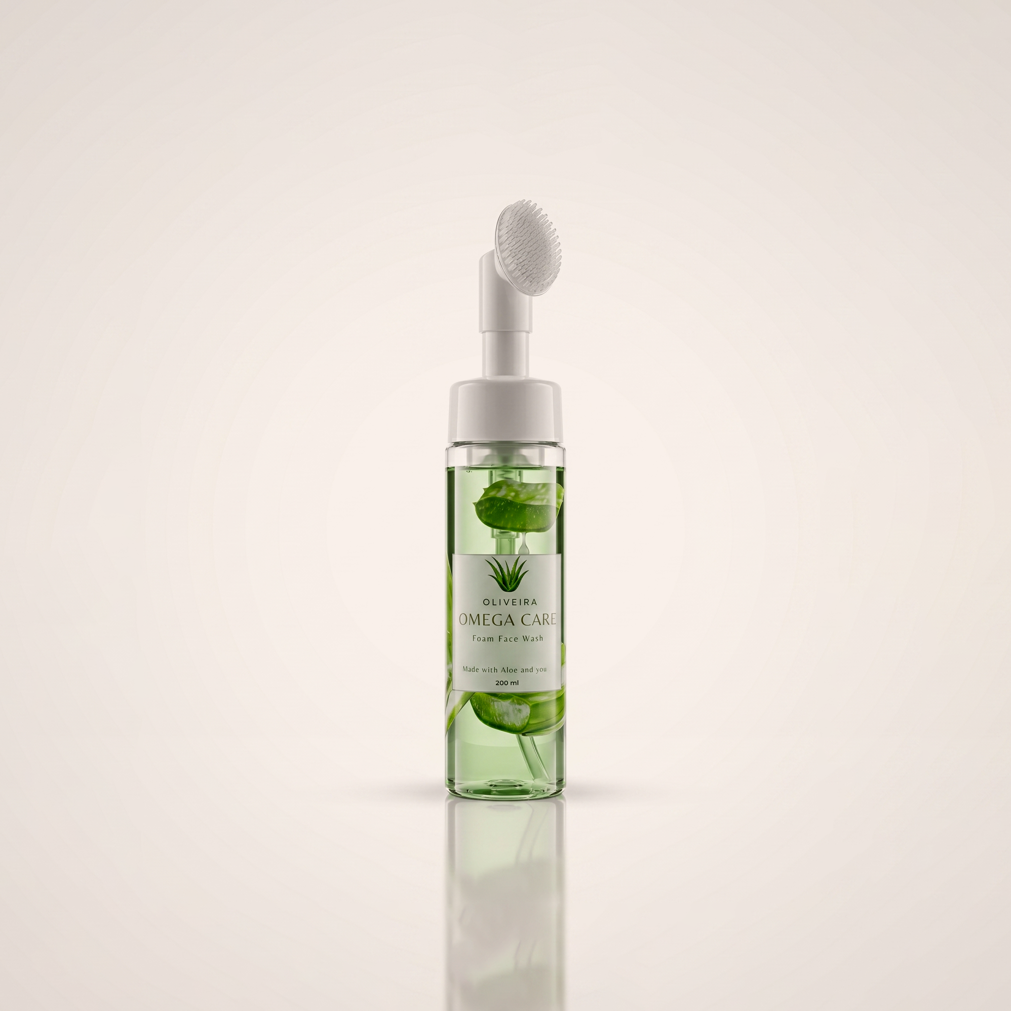 Foaming Face Wash - Aloe Vera - Image 1