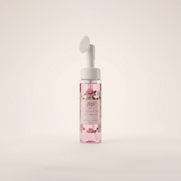 Foaming Face Wash - Rose Extract